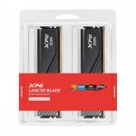 رم کامپیوتر DDR5 دو کاناله 6000 مگاهرتز ای دیتا مدل XPG Lancer Blade RGB Black ظرفیت 32 گیگابایت