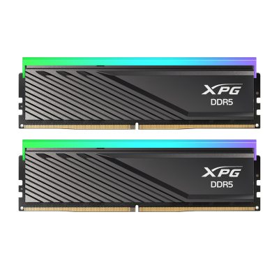 رم کامپیوتر DDR5 دو کاناله 6000 مگاهرتز ای دیتا مدل XPG Lancer Blade RGB Black ظرفیت 32 گیگابایت